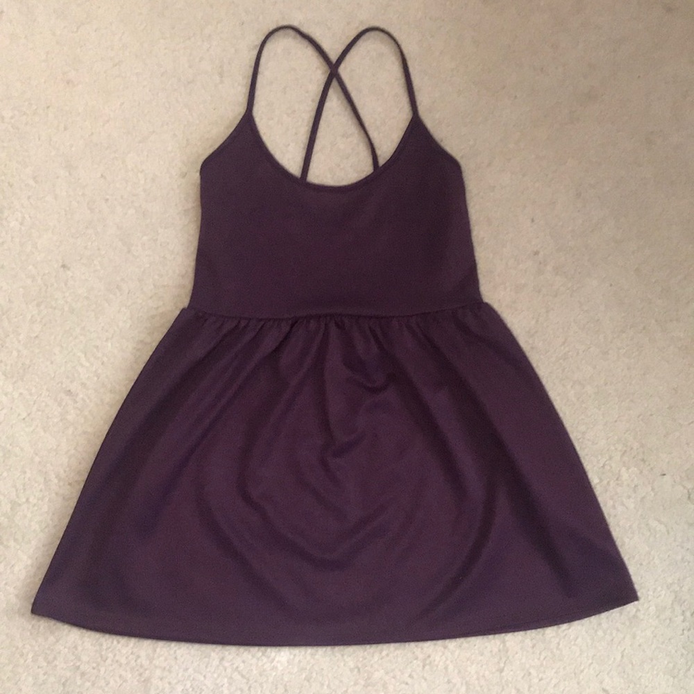 Deep Purple Skater Dress!